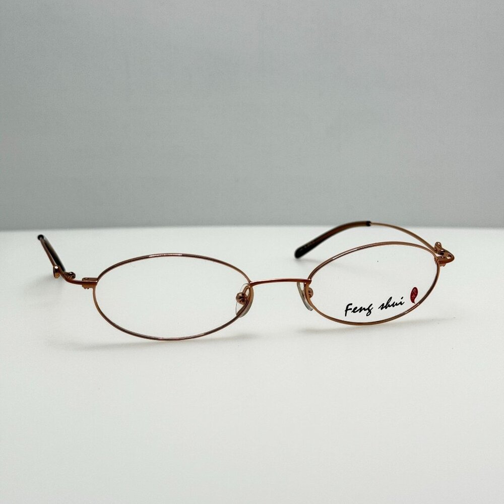 Feng Shui Eyeglasses Eye Glasses Frames FS106 Tan 49-18